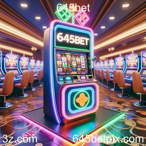 Imagem promocional da 645bet mostrando a plataforma e suas vantagens